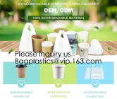 БИО Пре-напечатанные Biodegradable благодарят вас розничные сумки, зеленые пластиковые хозяйственные сумки футболки, Compostable Biodegradeable, Extr