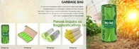Рисберма PBAT+PLA Compostable устранимая пластиковая, устранимое 100% Biodegradable &amp; Compostable, безопасный и здоровый, bagease, pac