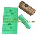 100% аттестовало Biodegradable сумки компоста, сумки пищевых отходов, сумки кофе качества еды compostable, Biodegradable стойку вверх Cof