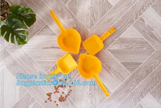 Ложка ветроуловителя лопаткоулавливателя корма для домашних животных кота собаки, 500ml и 250ml прочный перерыв - устойчивая ложка шара корма для домашних животных с зажимом сумки, ветроуловителем