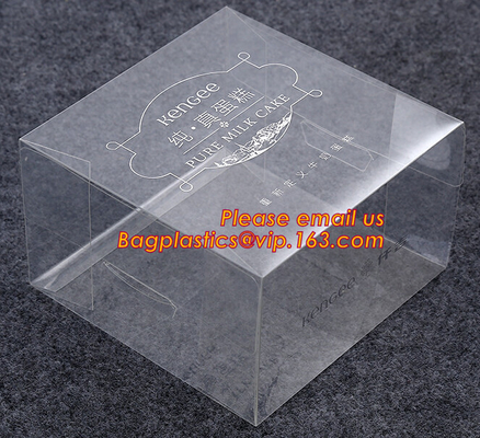 Складывая коробка PVC ясная пластиковая, коробка нестандартной конструкции ясная пластиковая, коробка PVC упаковывая, коробка пластиковой упаковки