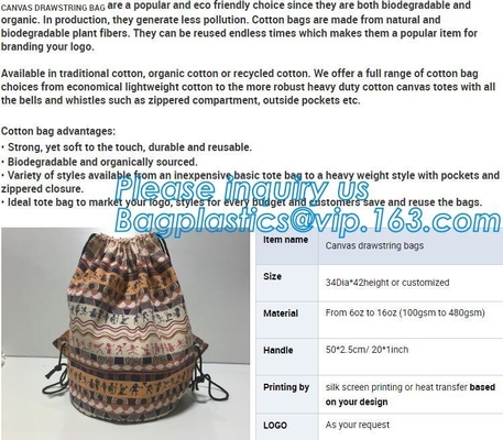 Изготовители продают сумку оптом холста хлопка Tote ручки самой лучшей цены высококачественную с молнией, ба сетки хлопка сумки супермаркета