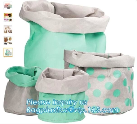 Сумка tote бумаги Tyvek и Kraft/сумка рынка/сумки/сумка обеда/хозяйственная сумка/washable сумка и eco дружелюбное BAGEASE BAGPLAST