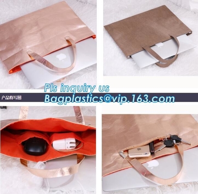 Сумка tote бумаги Tyvek, сумка Tote холста сумки моды, прочное уникальное bageasebagplastics сумки багажа duffle бумаги tyvek