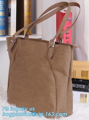 женщины сумки tote сумки tyvek, складывая сумка Tyvek, оптовая продажа сумки Tote вина Tyvek холста, магазин washnable бумажного мешка водоустойчивый