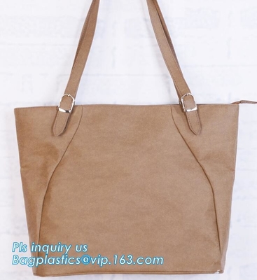женщины сумки tote сумки tyvek, складывая сумка Tyvek, оптовая продажа сумки Tote вина Tyvek холста, магазин washnable бумажного мешка водоустойчивый