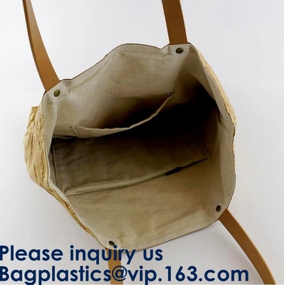 Recyclable подгонянная печатая хозяйственная сумка Tyvek сумки Tote Брауна Tyvek сумки естественная бумажная, Bagease, Bagplastics