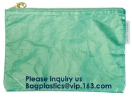 Молнии Eco дружелюбной Breathable многоразовой Tyvek моды сумка для женщин, Bagease водоустойчивой износоустойчивой косметическая, Bagplas
