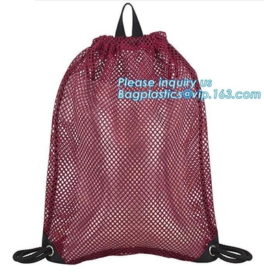 дети рюкзака drawstring цепляют рюкзак подарка сетки изготовителя рюкзака чистый, рюкзак drawstring полиэстера на открытом воздухе задействуя