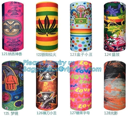выполненный на заказ цифровой полиэстер сублимации colorfast напечатанный bandana, изготовленный на заказ headwear напечатал безшовный полиэстер трубки шеи