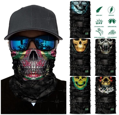 выполненный на заказ цифровой полиэстер сублимации colorfast напечатанный bandana, изготовленный на заказ headwear напечатал безшовный полиэстер трубки шеи