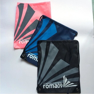 Сумки строки притяжки полиэстера рюкзака Drawstring спортзала спорта, сумки рюкзака Drawstring Dacron, bagease, bagplastics