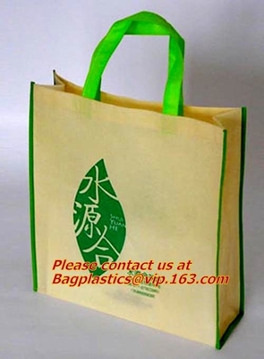 Tote покупок ткани выдвиженческой цены Recyclable носит изготовленные на заказ сумки PP не сплетенные, очаровывая не сплетенную сумку с молнией, PA