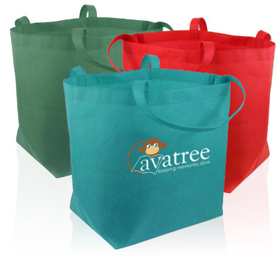 Tote бакалеи спектра, Nonwoven полипропилен, зеленый цвет леса, известка, естественная, военно-морской флот, оранжевый, розовый, черный, пурпурный, красный, Roy