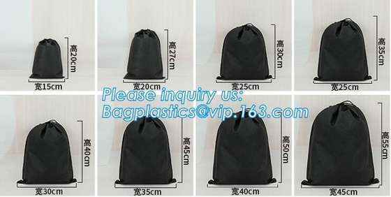 не сплетенные сумки drawstring, лоснистое слоение/слоение фильма слоения Matt/лазера/отсутствие слоение, Пак, пакет, pac