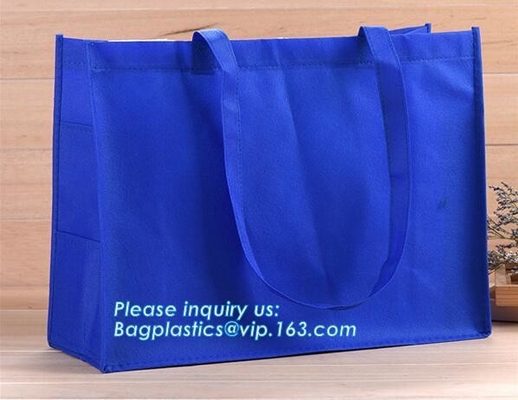 Tote 120g 80gsm 90gsm рекламируя Nonwoven 100% Biodegradable не сплетенную сумку, изготовленный на заказ выдвиженческий подарок складные PP напечатал
