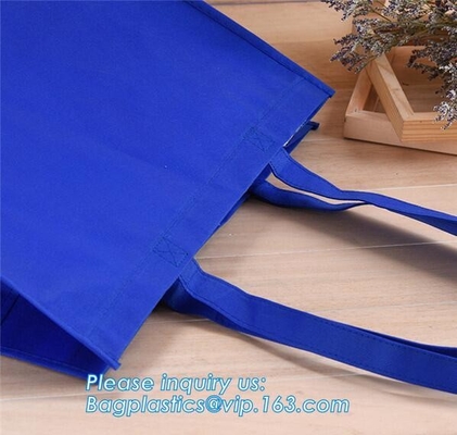Tote 120g 80gsm 90gsm рекламируя Nonwoven 100% Biodegradable не сплетенную сумку, изготовленный на заказ выдвиженческий подарок складные PP напечатал