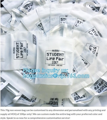 Сумки PP Nonwoven повторно использованные повторно используют сумки сумок не сплетенные, подгонянный славный качественный не-сплетенный логотип не wo хозяйственной сумки изготовленный на заказ