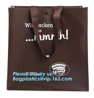 Выдвиженческая Recyclable не сплетенная сумка, горячая загерметизированная не сплетенная сумка, дешевый логотип напечатала не сплетенную хозяйственную сумку, bagplastics