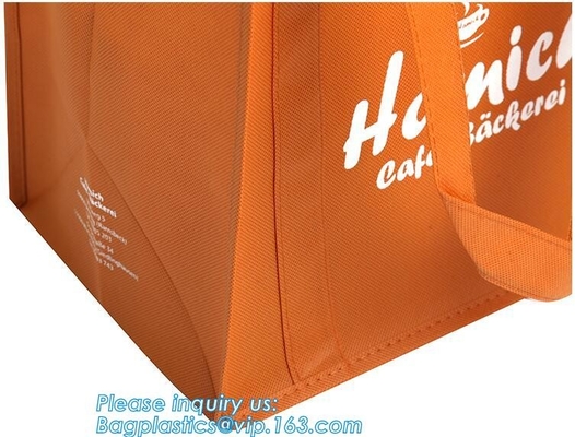Выдвиженческая Recyclable не сплетенная сумка, горячая загерметизированная не сплетенная сумка, дешевый логотип напечатала не сплетенную хозяйственную сумку, bagplastics