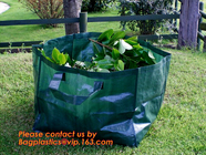 Многоразовая садовничая сумка с попом вверх по сумке, попом крышки вверх по сумкам для лист, сумкам сада сада, многоразовой сверхмощной садовничая сумке