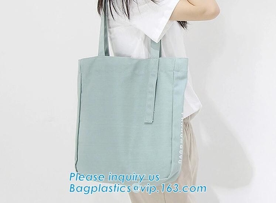 Выдвиженческие подгонянные сумки tote покупок холста 12 oz с отпечатанным логотипом, многоразовой сумкой tote холста хлопка 12oz с застежка-молнией