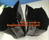 пластиковая сумка питомника 5gallon для расти и саженца, чернота полиэтилена растет бак завода сумок пластиковый осеменяя сумки питомника