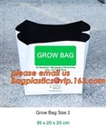 культивирующ сумки, сада черного квадрата 100% питомник поли b завода цветка младенца biodegradable различного оптового поли пластиковый
