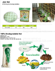 100% Biodegradable мульчирует, биологические процессы ухудшения, коробка плода, цветочный горшок, ткань джута, культивируя сумку, сеть джута, сеть