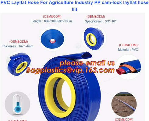 Трубка PVC PVC нетоксическая гибкая прозрачная, шланг для шланга бассейна доставки шланга Backwash жидкостного сверхмощного