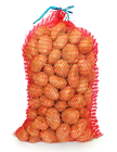 сумки изготовленной на заказ сетки raschel картошки лука овоща ярлыка трубчатой чистые, raschel батиста горячей продажи PE/PP хорошее качественное цепляют сумки pac