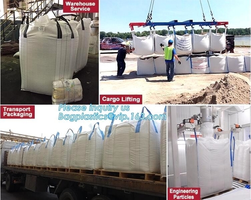 громоздк Pp ранга питания 1000kg водоустойчивое кладет изготовители в мешки сумки Fibc, сахар Wov Pp ранга питания новый материальный