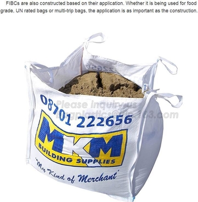 Анти- статическая сплетенная Pp сумка Supersack /Container, сумка 1 тонны, сплетенная ткань, гибкая сумка контейнера, Bagease, пакет