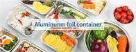 Пищевые контейнеры взятия-Вне лотка алюминиевой фольги прямоугольника форменные устранимые с алюминиевыми крышками/без крышки