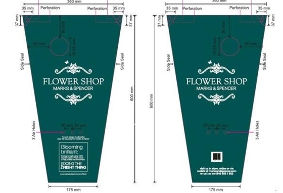 Флористическая упаковка, сумки цветка, рукави цветка, бутылка Flexi, бутылка с водой, пластиковая ваза, лоза томат кладет сумки в мешки томата позволила