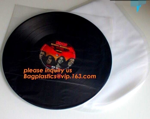 Сумка для хранения Turntable, портативная дешевая практически изготовленная на заказ сумка Bagease рукавов LP Biodegradable CD крышек показателя внутренняя CD
