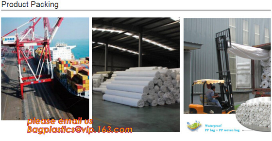 Игла полиэстера пробила Nonwoven цену мембраны Geotextile, мембрану пробитую иглой Nonwoven Geotextile полиэстера BAGEAS