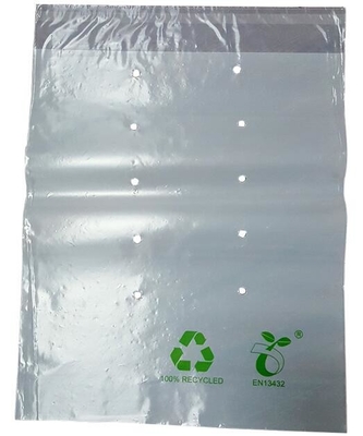 Курьер сделанный майценой Biodegradable Compostable пересылая пластиковую грузя упаковывая сумку с изготовленным на заказ ПАКЕТОМ ТКАНИ логотипа