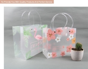 Замороженные пластиковые сумки подарка, большие хозяйственные сумки бутика бакалеи одежды розницы товара с ручками, Multi цветами