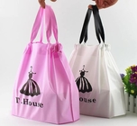 Подарок PVC упаковки ткани, сумок одеяния, пинка товара и пурпура толстый пластиковый кладет розничные хозяйственные сумки в мешки одежды