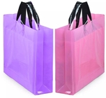 Подарок PVC упаковки ткани, сумок одеяния, пинка товара и пурпура толстый пластиковый кладет розничные хозяйственные сумки в мешки одежды