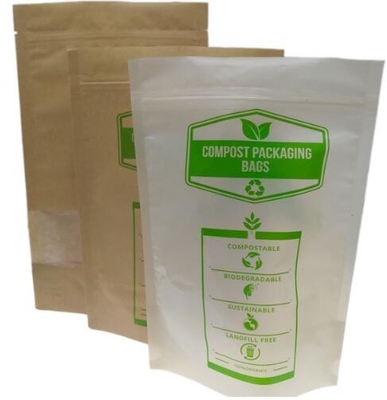 Таможня PLA пакета Bagease печатая острую нижнюю сумку кофе потека бумажной сумки/biodegradable пакетики чая бумаги ремесла связи олова