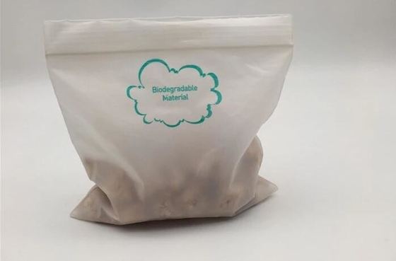 Сумка молнии Biodegradable кукурузного крахмала PLA 100% Eco Compostable пластиковая, Resealable сумка PLA Biodegradable поли D22/EPI PAC