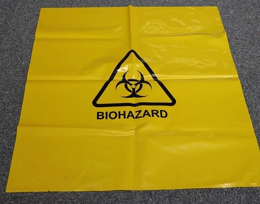 Заразная аварийная Autoclavable сумка Biohazard на потребностях здоровья индикатора предупреждающего ярлыка/стерилизации крена