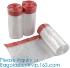 Compostable мешки для мусора в коробке распределителя, подгонянные Biodegradable Compostable полиэтиленовые пакеты Drawstring мозоли Drawstring