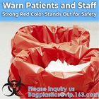 Заразный медицинский ненужный отход Biohazard сумок кладет - устранимую заразную сумку в мешки безопасности, Autoclavable, прокол устойчивый