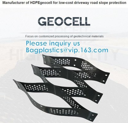Пластиковый Hdpe клетчатый текстурированный стабилизатор Typar Geocell гравия повторно использовал пластиковые Pavers текстурировал пефорированную подъездную дорогу