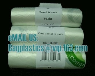 Сумки кукурузного крахмала, мешки, Compostable, OXO-BIODEGRADABLE, Biodegradable упаковка, eco, biodegradable компост сумки отброса