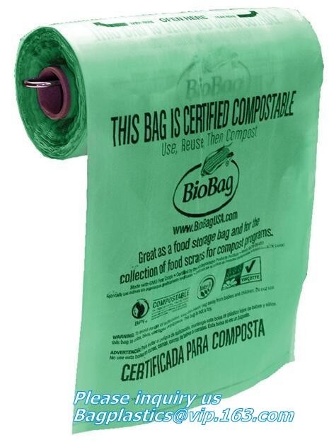 Compostable сумки майцены Biobag, повторно используя, сумка кухни пищевых отходов отсчеты вкладыша 25 ящика компоста 3 галлонов, Caddy кухни