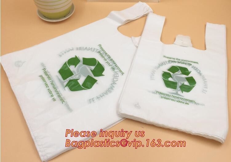 Кукурузный крахмал En13432 основал оптовые Biodegradable 100% Compostable сумки на крене, майцене 100% Biodegradable Compostabl